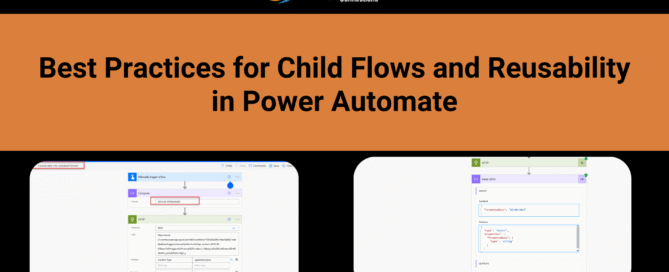 Best Practices for Child Flows in Power Automate