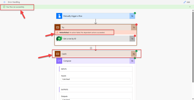 Error Handling in Power Automate Flows