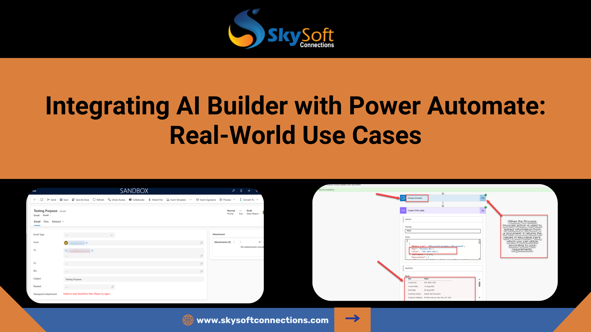 AI Builder and Power Automate