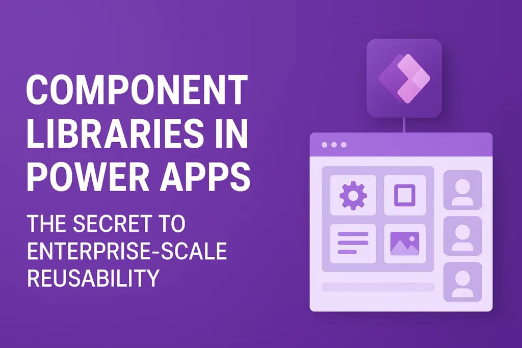 Component Libraries in Power Apps