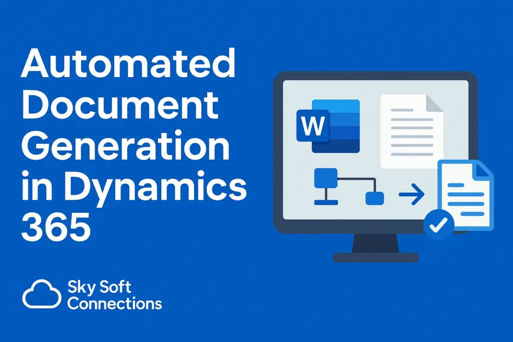 Automated Document Generation in Dynamics 365