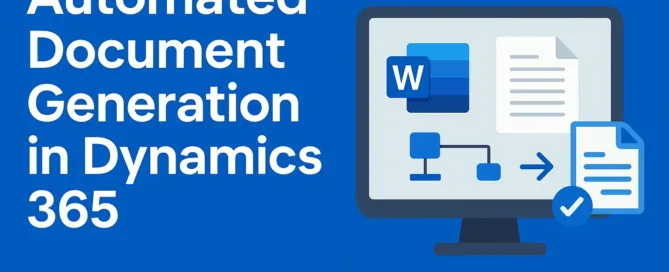 Automated Document Generation in Dynamics 365