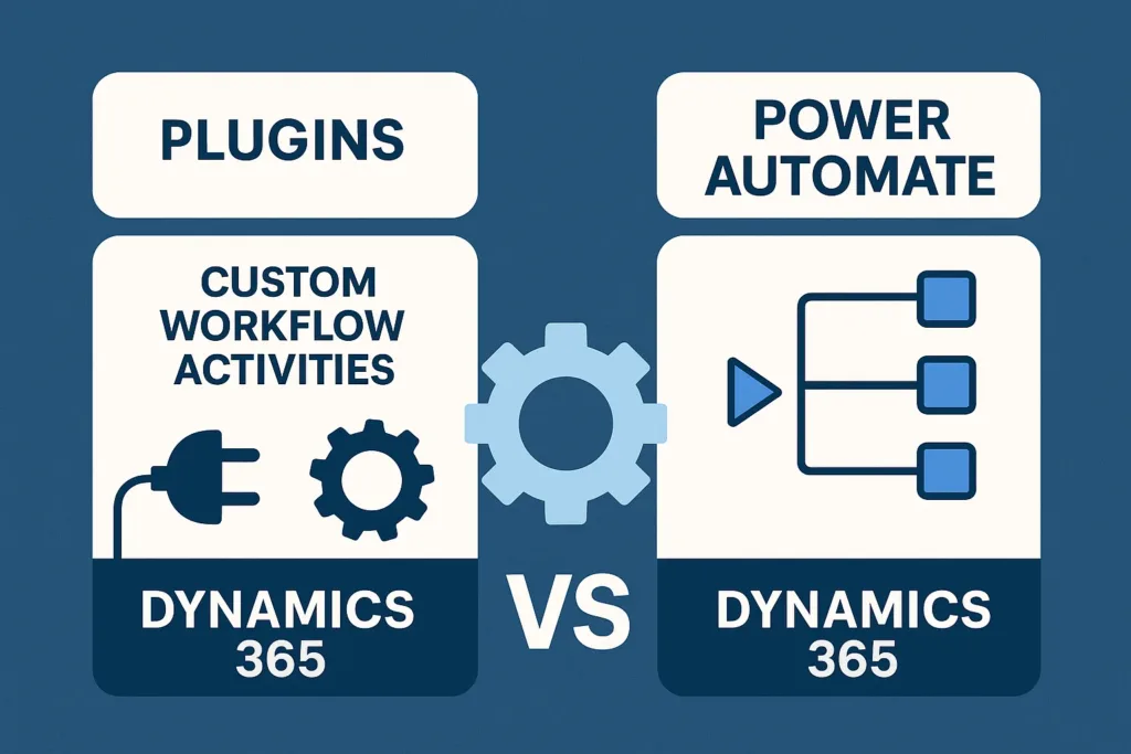 Plugins vs Power Automate in Dynamics 365