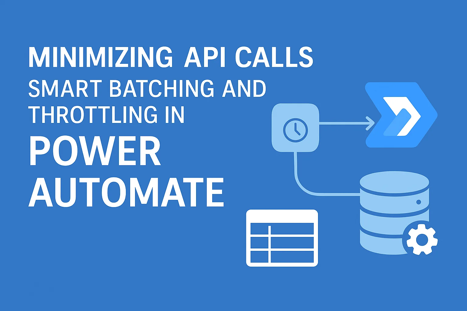 Power Automate API Calls Optimization