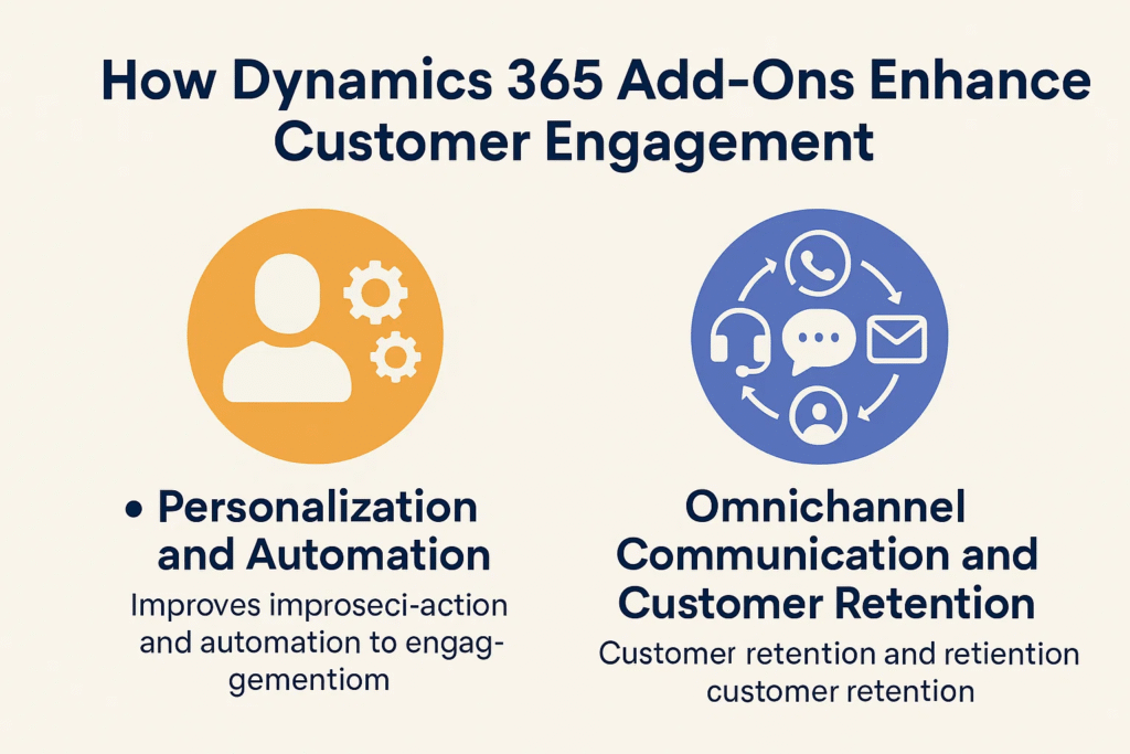 infographic Explaining How Dynamics 365 Add-Ons Enhance Customer Engagement