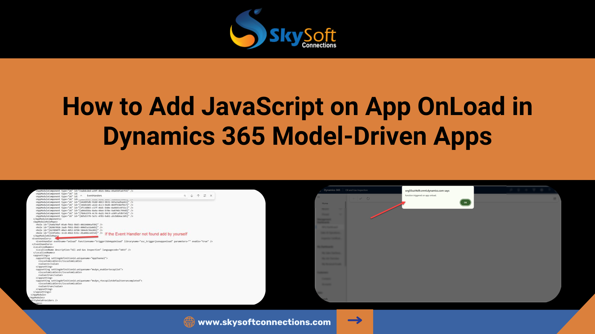 JavaScript on App OnLoad