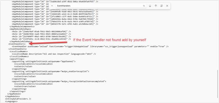 Step 3: Edit customizations.xml