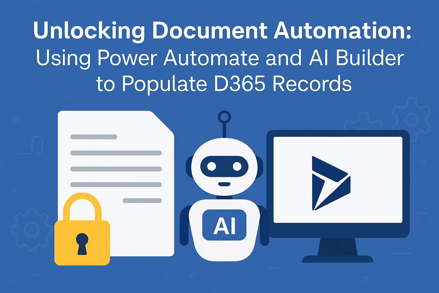 Power Automate and AI Builder Document Automation