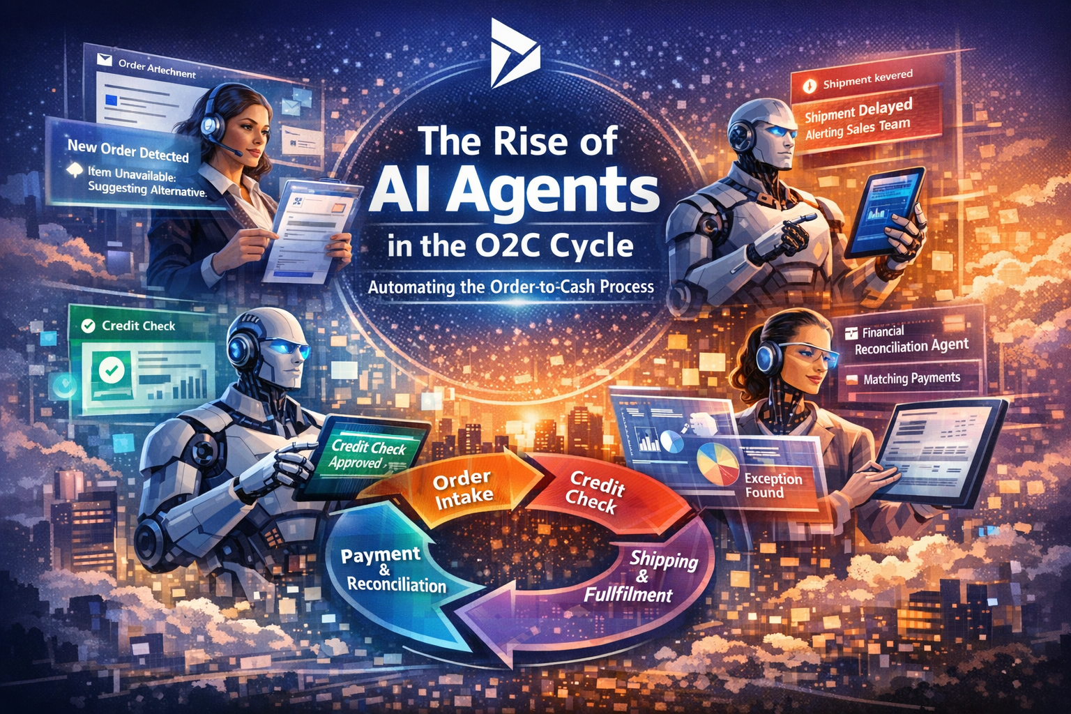 The Rise of AI Agents in Dynamics 365: Automating the Order-to-Cash Cycle 