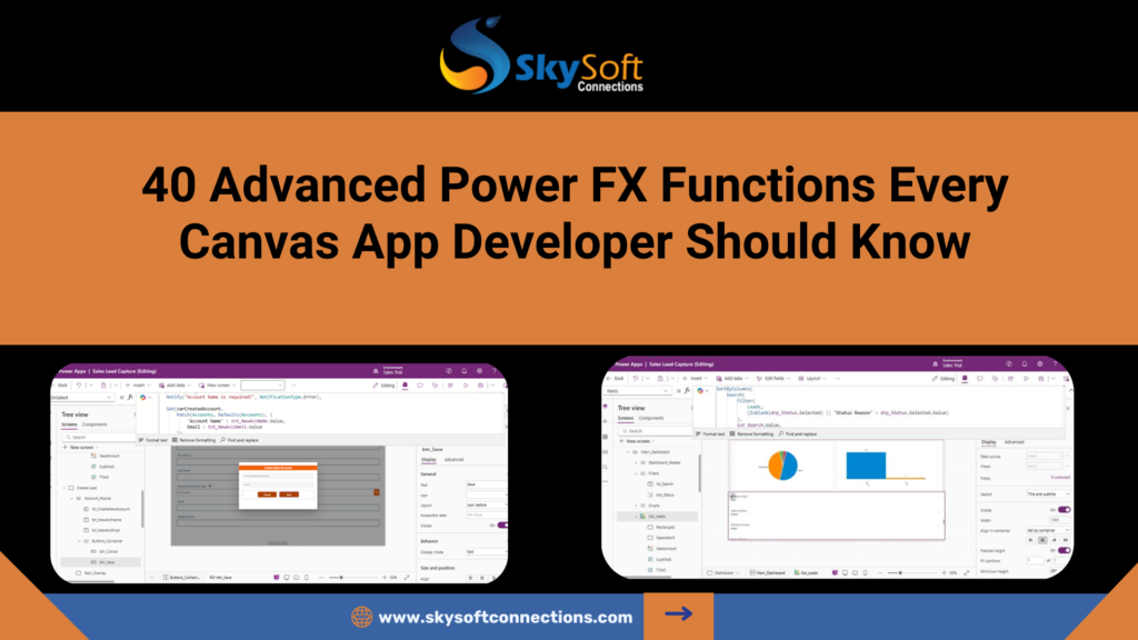 Advanced Power FX Functions for Canvas Apps