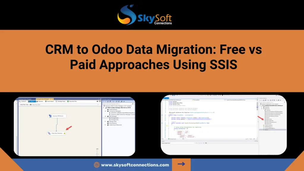 CRM to Odoo Data Migration Using SSIS