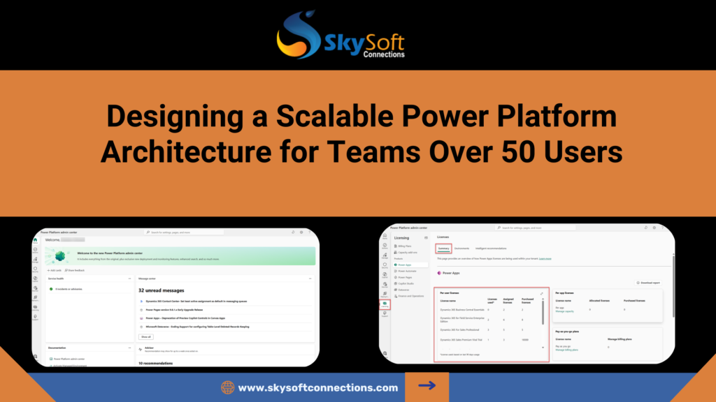 Scalable Power Platform Architecture