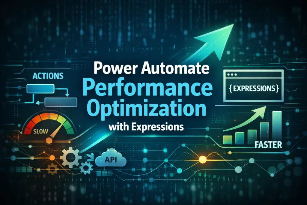 Power Automate Performance Optimization