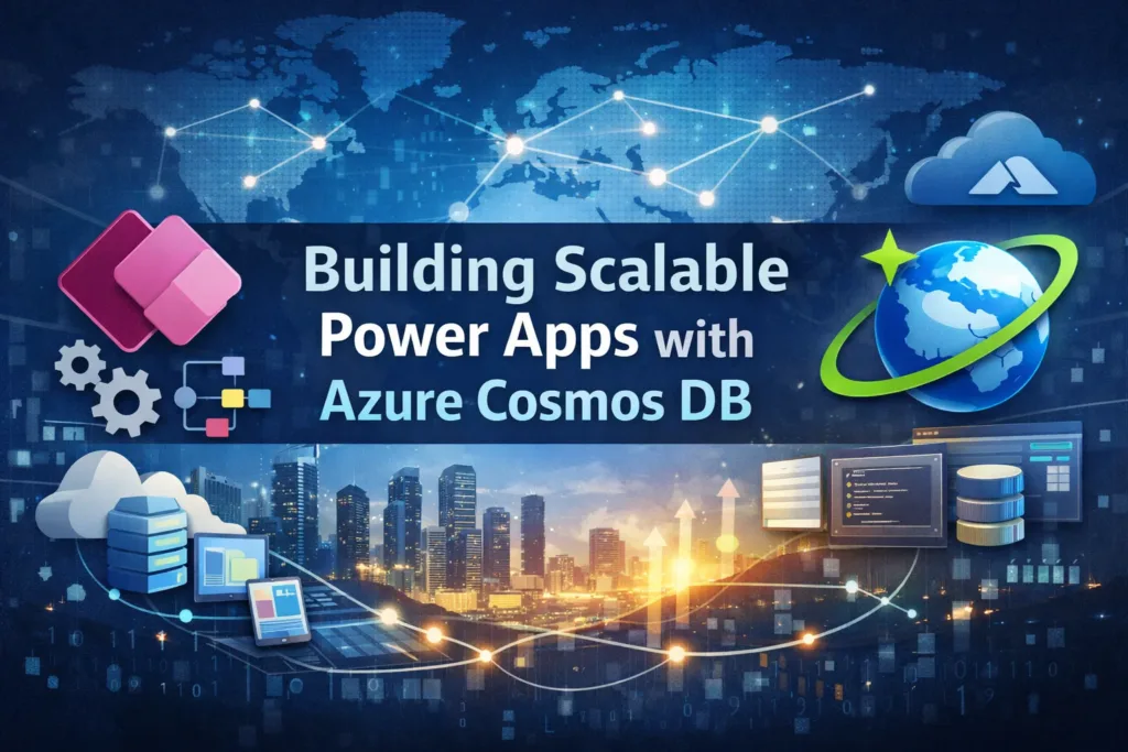Building Scalable Power Apps with Azure Cosmos DB Integration