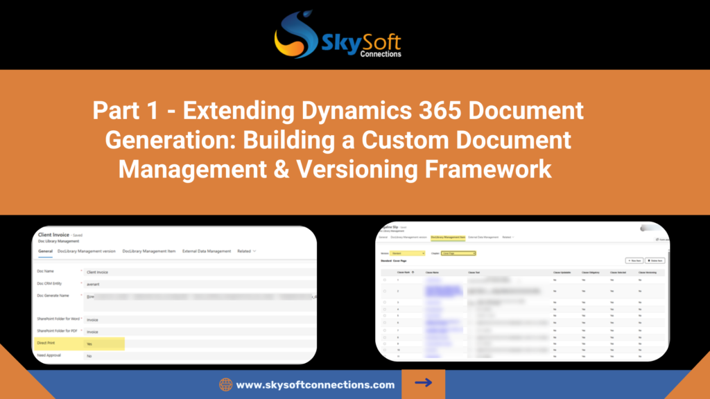 Dynamics 365 Document Management