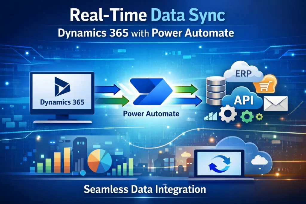 Real-Time Data Sync Dynamics 365 with Power Automate