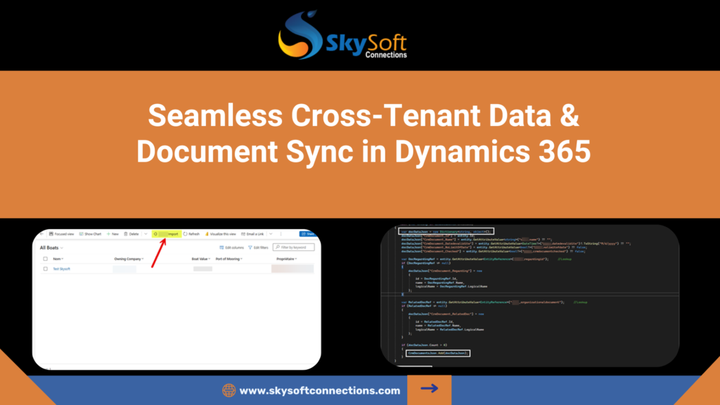Cross-Tenant Data Sync in Dynamics 365