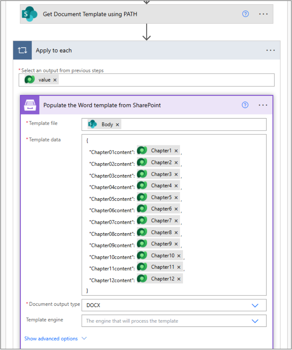 Rich Text Document Generation Using Plumsail