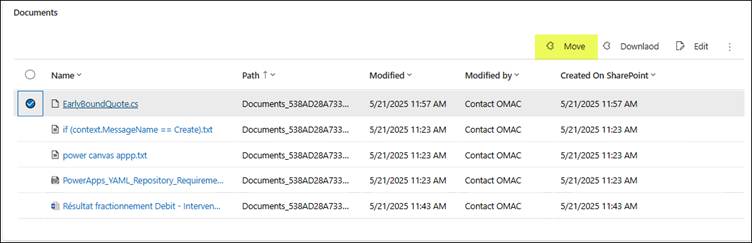Dynamics 365 Document Management