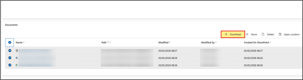 Bulk File Download from SharePoint in Dynamics 365