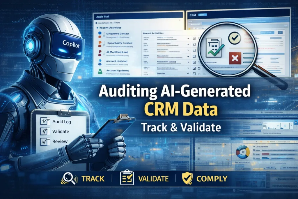 Auditing AI-Generated CRM Data
