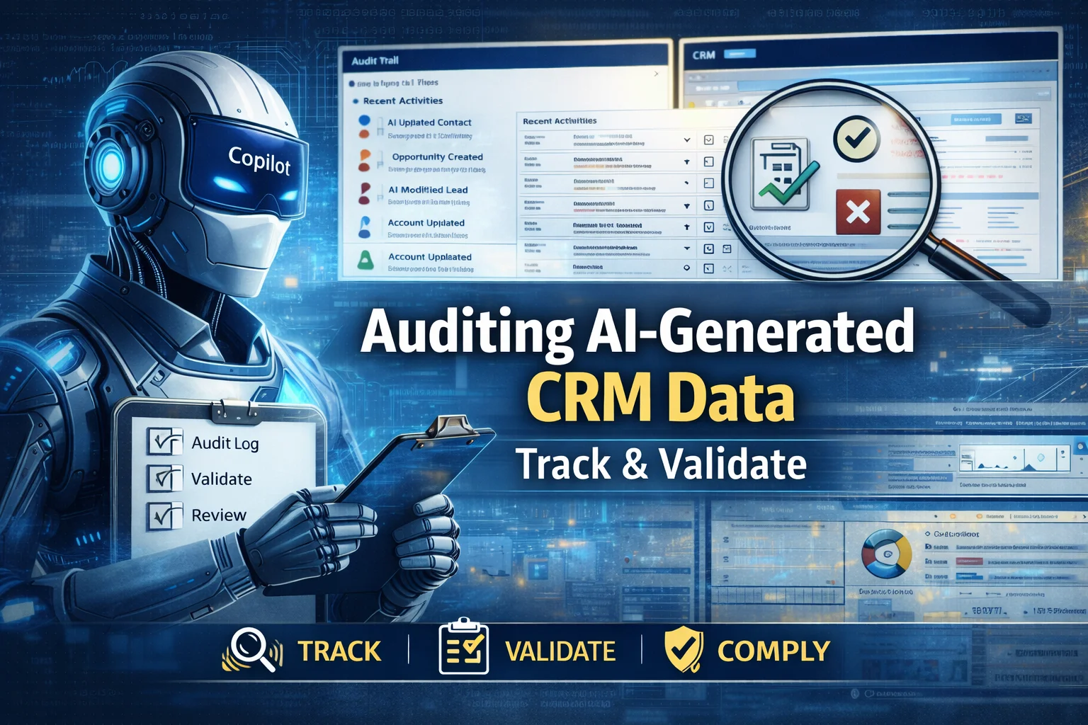 Auditing AI-Generated CRM Data