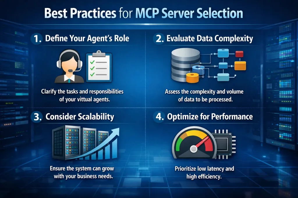 visual representation Best Practices for MCP Server Selection