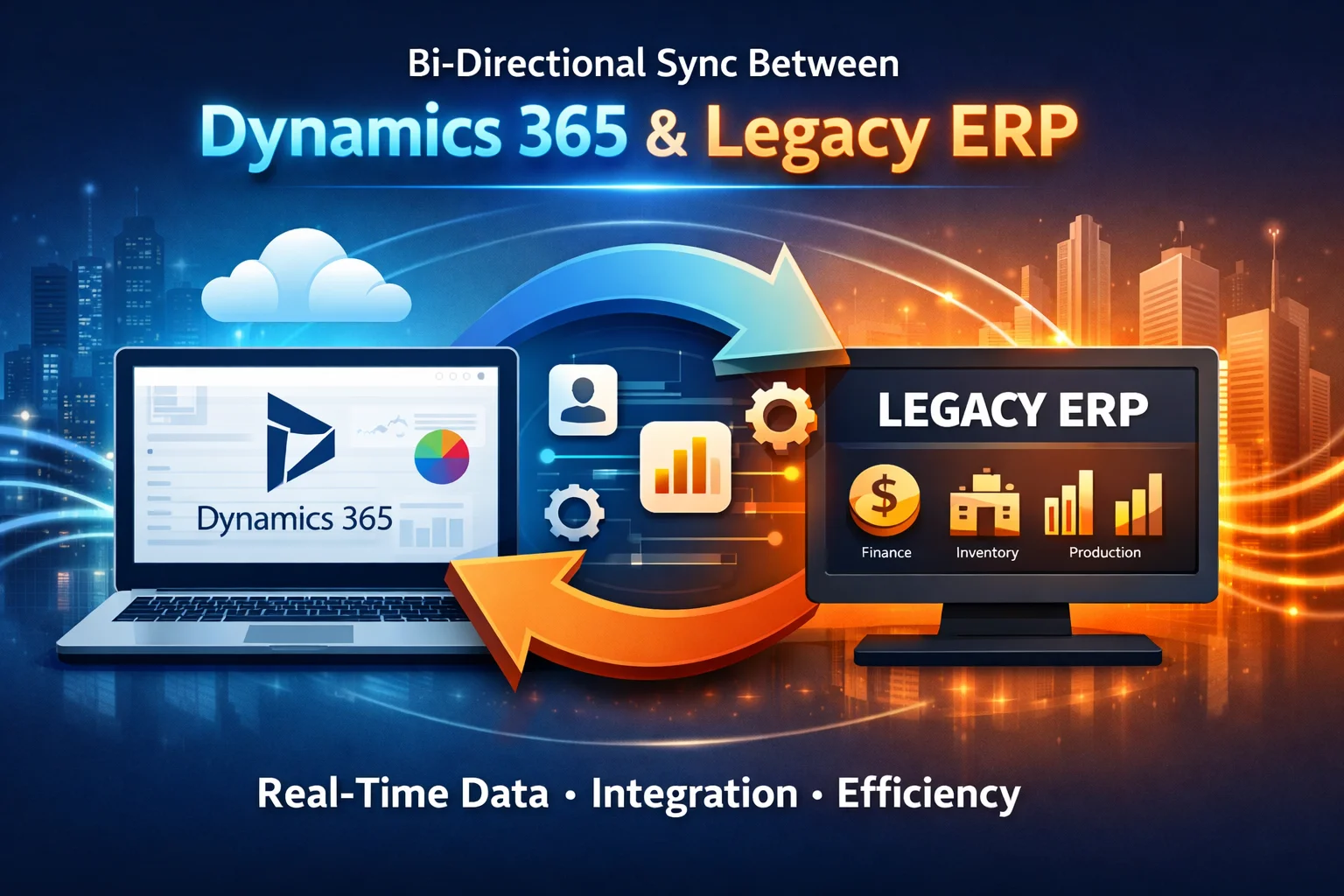 Bi-Directional Sync Between Dynamics 365 and Legacy ERP