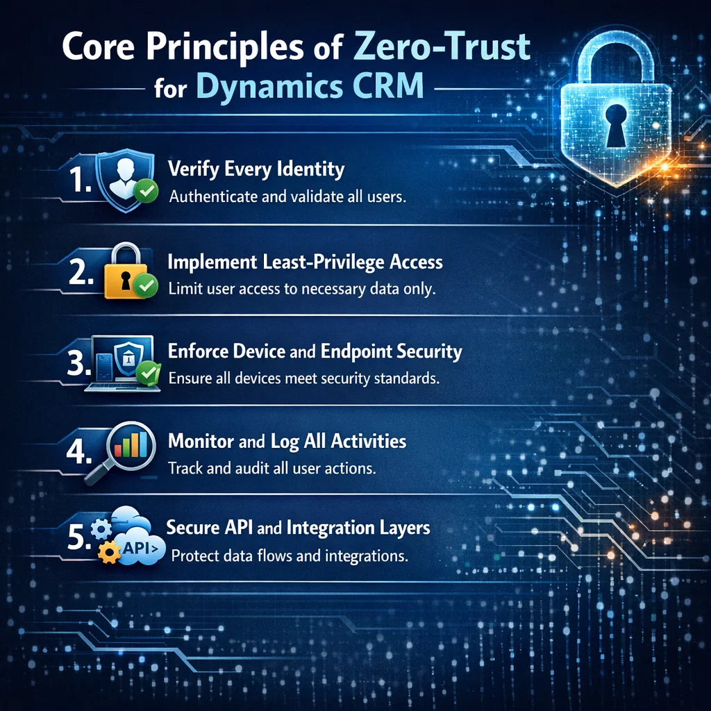 Core Principles of Zero-Trust for Dynamics CRM