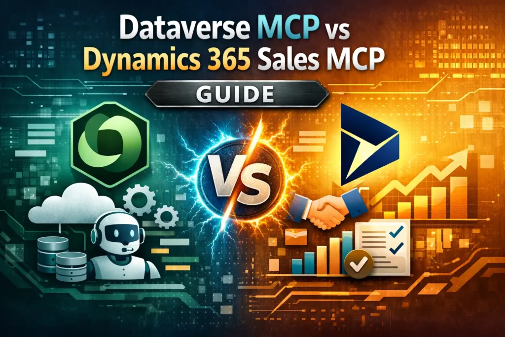 Dataverse MCP Server vs Dynamics 365 Sales MCP Server