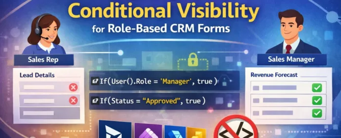PowerFX Conditional Visibility in CRM