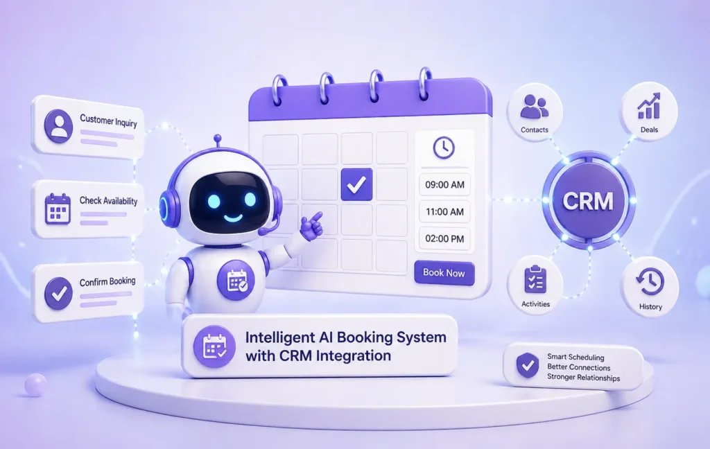 AI Booking System with CRM