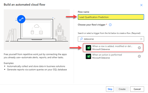 Build the Power Automate Integration Flow