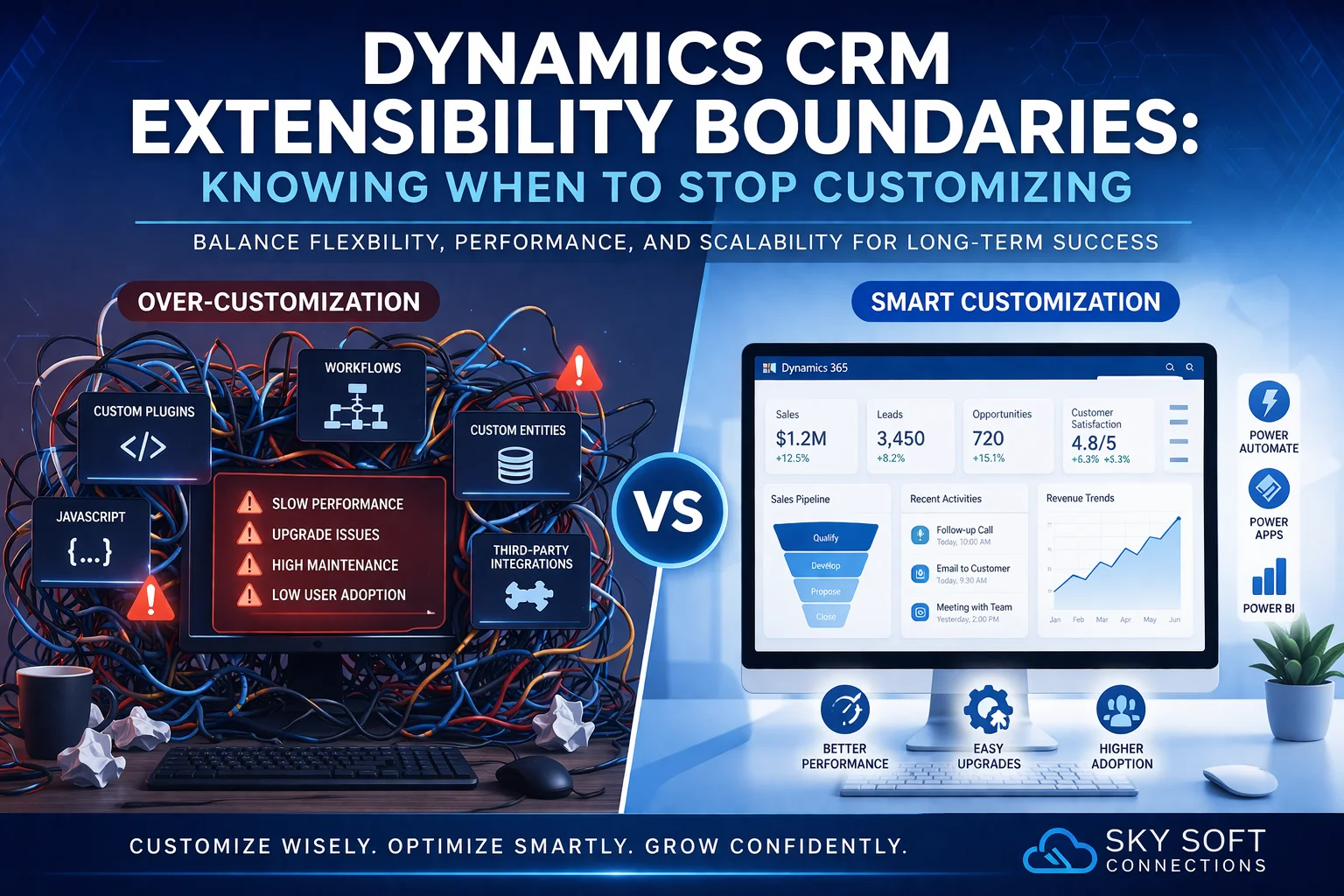 Dynamics CRM Extensibility Boundaries