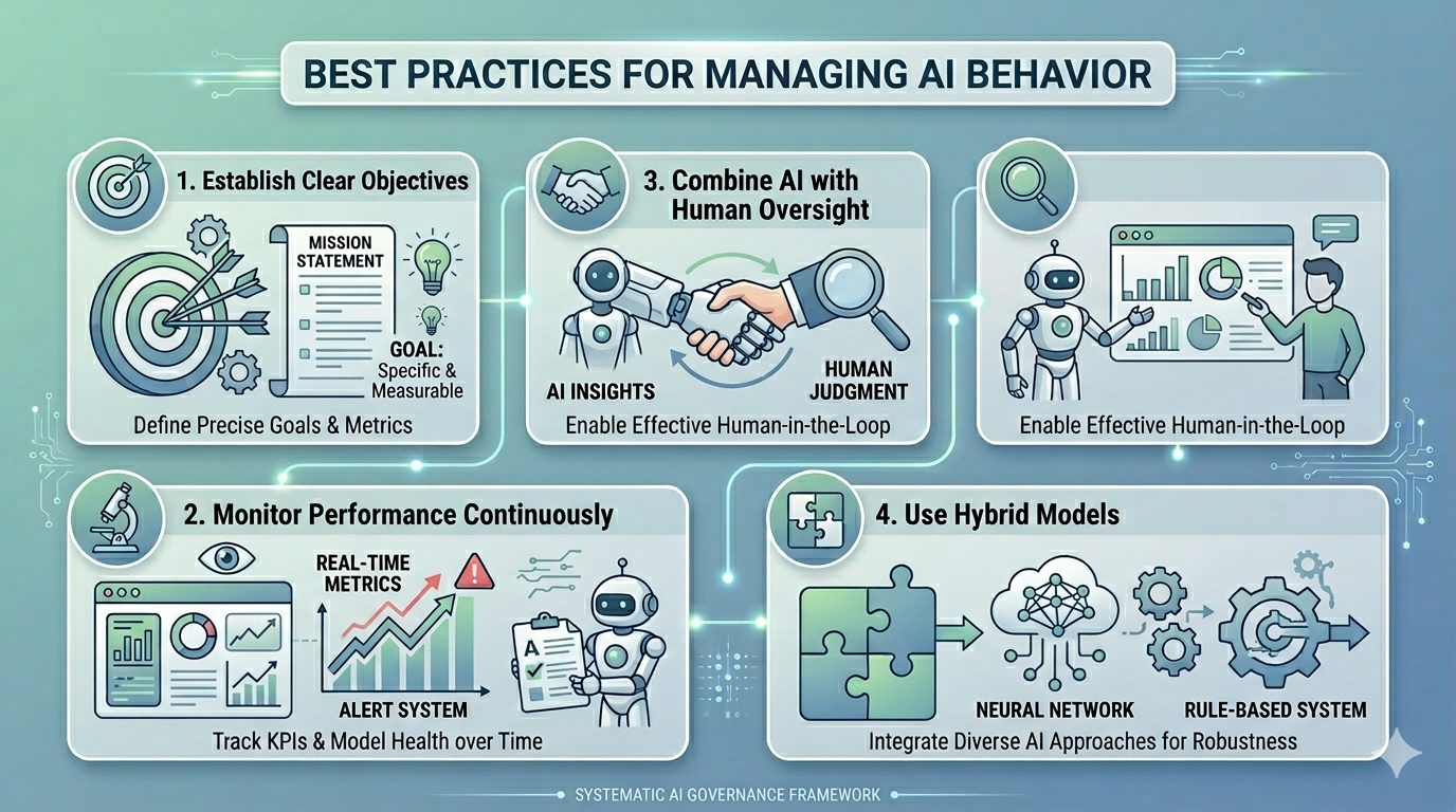 Best Practices for Managing AI Behavior