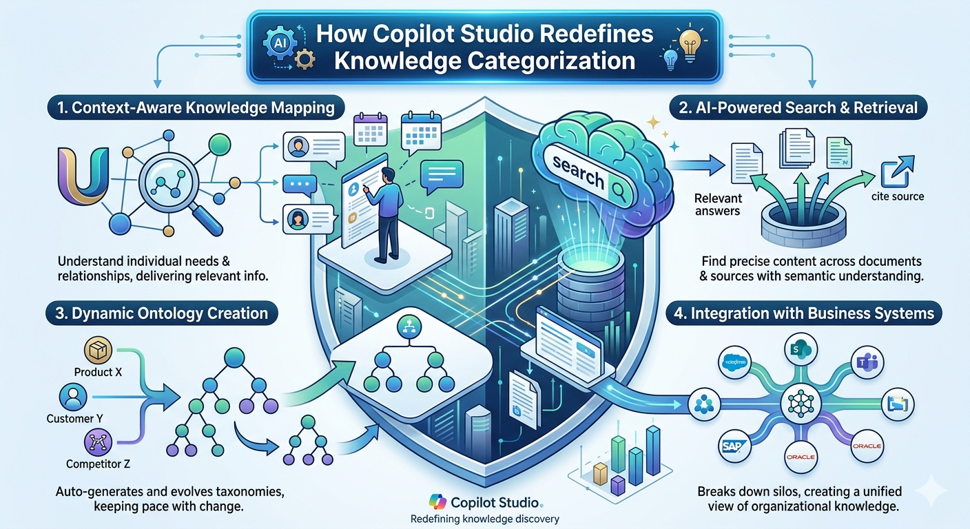 How Copilot Studio Redefines Knowledge Categorization