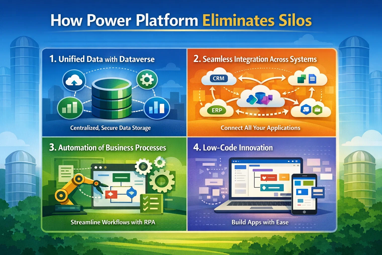 How Power Platform Eliminates Silos