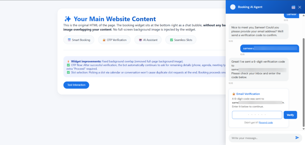 ● Screen 2: OTP Gate