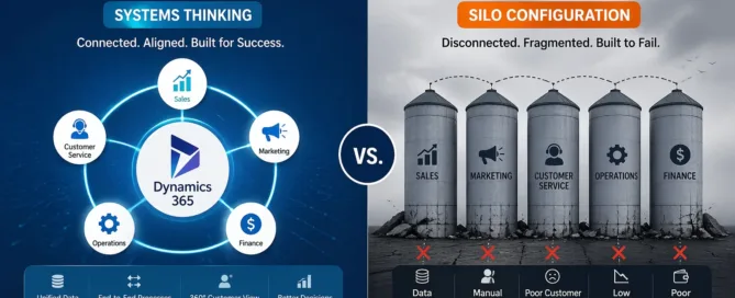 Systems Thinking vs Silo Configuration Dynamics 365