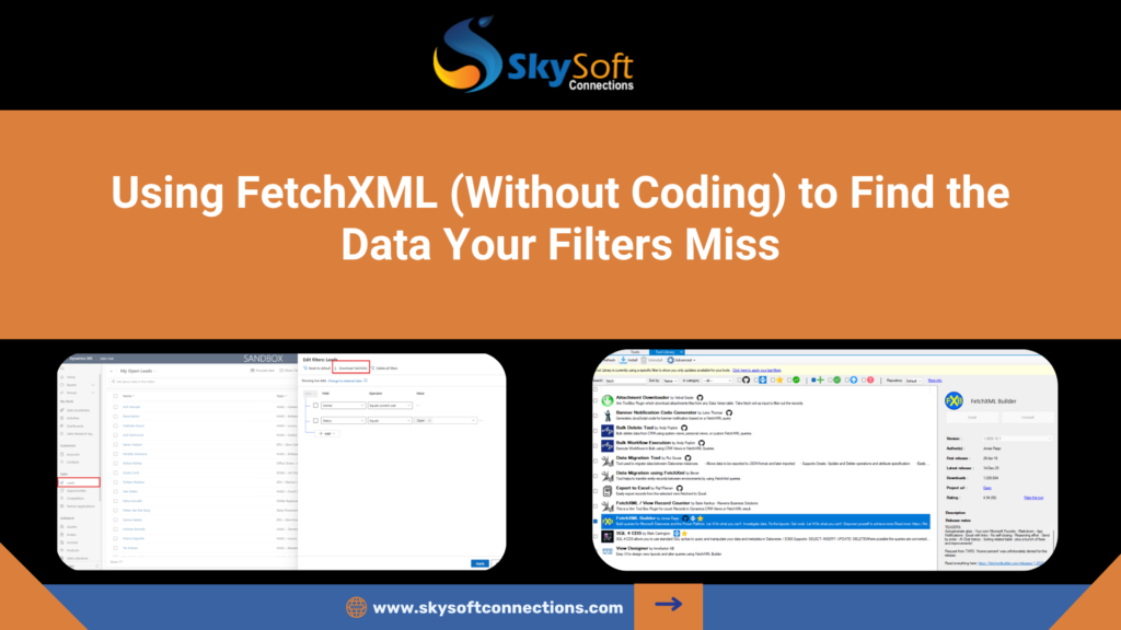 FetchXML in Dynamics 365
