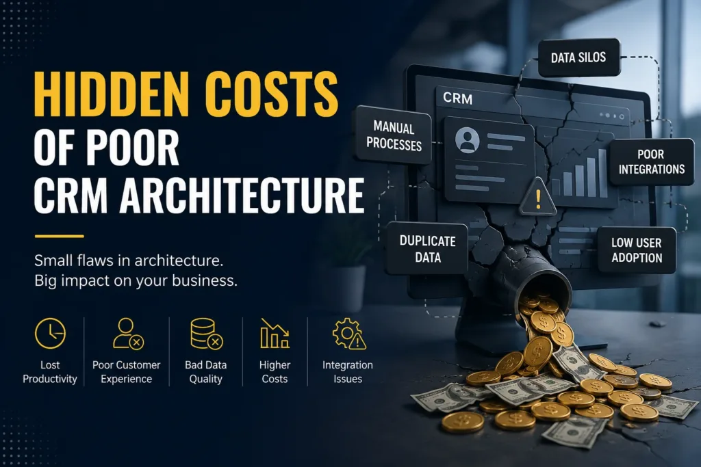 Hidden Costs of Poor CRM Architecture
