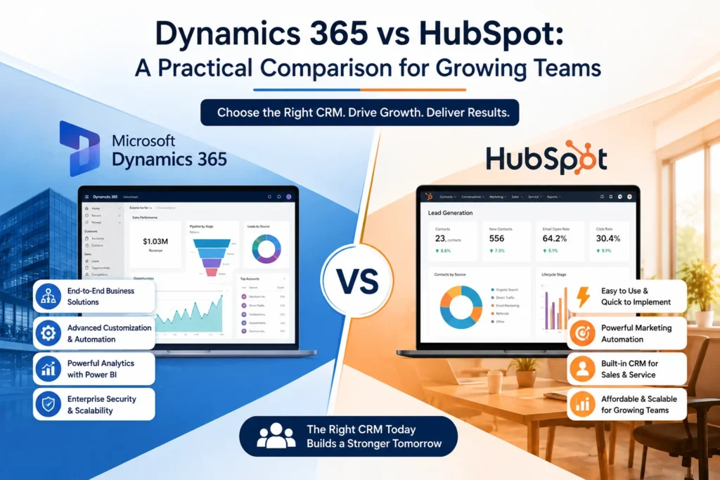 Dynamics 365 vs HubSpot