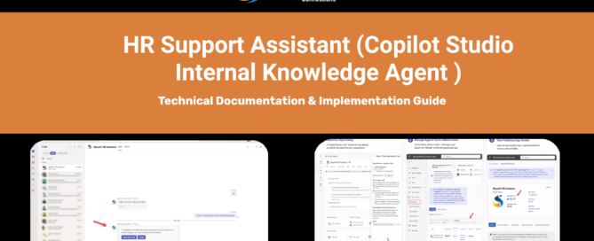HR Support Assistant  (Copilot Studio Internal Knowledge Agent )