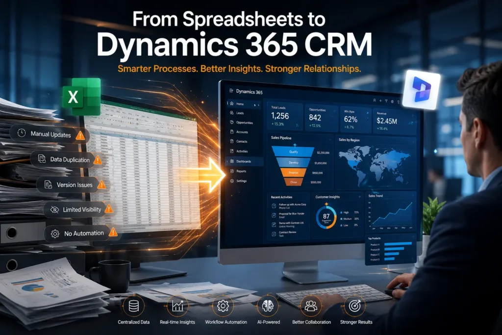Replace Spreadsheets with Dynamics 365 CRM