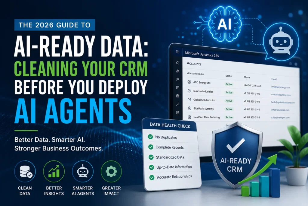 AI-Ready CRM Data before deploying AI Agents