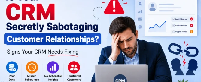 CRM problems affecting customer relationships
