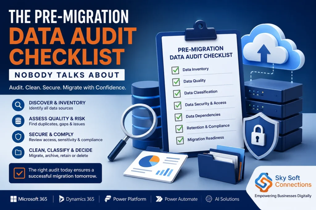 Pre-Migration Data Audit Checklist