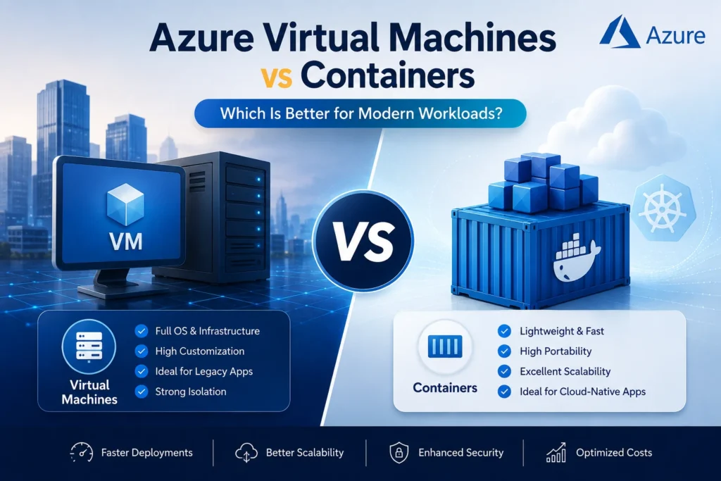 Azure Virtual Machines vs Containers