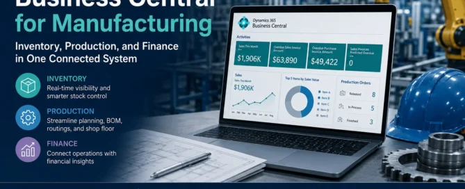 Dynamics 365 Business Central for Manufacturing
