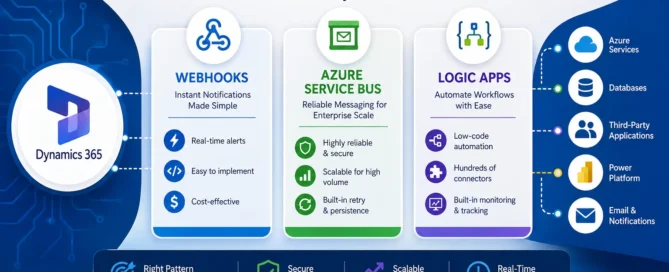 Webhooks vs Azure Service Bus vs Logic Apps